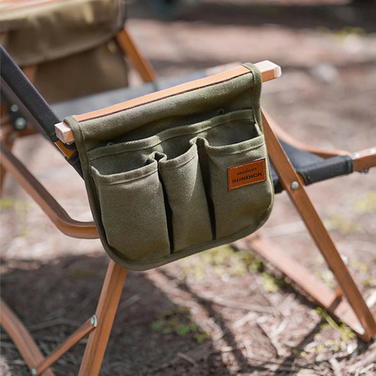 Camping Chair Armrest Storage Bag