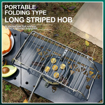 BBQ Grill Multifunctional Folding Campfire Grill