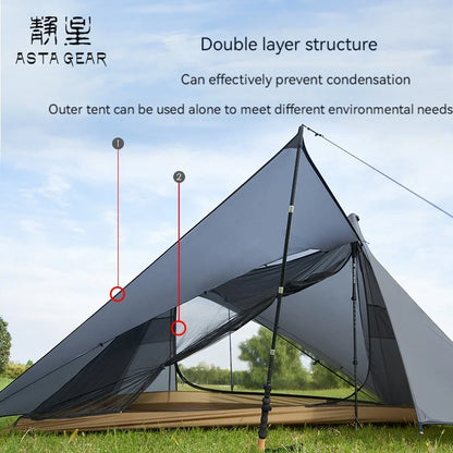 ASTA GEAR Yun Chuan double-sided silicon-Outdoor Tent