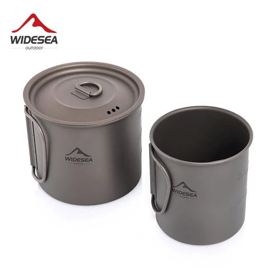 Widesea Camping Titanium Mug