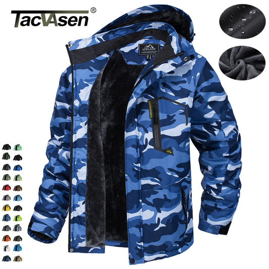 TACVASEN Fleece Lining Mountain Jackets
